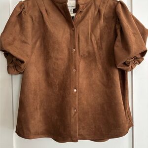Dusty Women's Brown Button Down Shirt